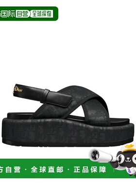 1h可退 香港直邮Dior 露趾厚底凉鞋 KCO500OSY