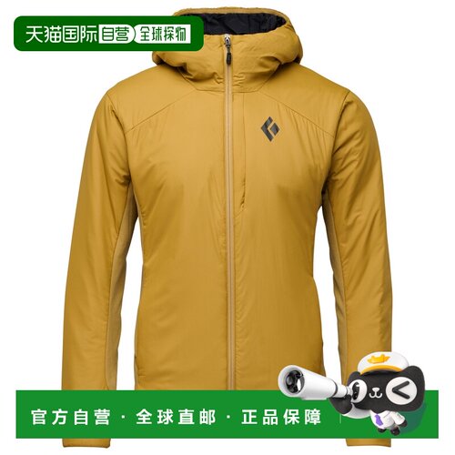香港直邮BLACK DIAMOND 男士户外冲锋衣 0045581FLAX CO 黄色