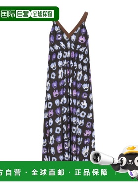 1h可退 香港直邮Prada V领连衣裙 P3R3819D9