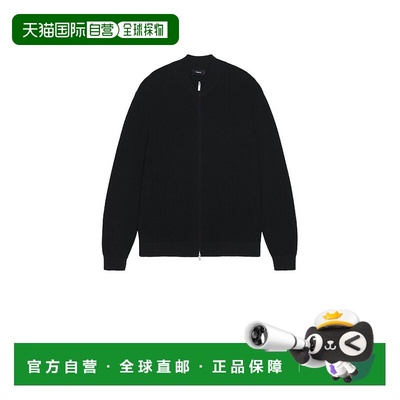 1h可退 香港直邮THEORY 希尔瑞 男士 全拉链羊绒毛衣 P0988704