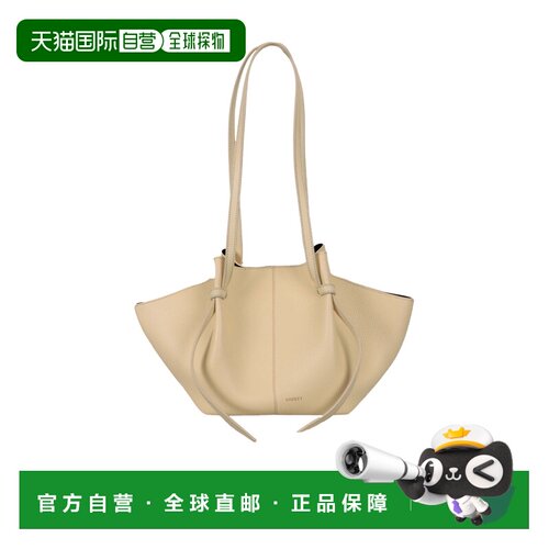 香港直邮YUZEFI 女士手提包 YUZSS26HBMOL068 SS2026 米白色 顶部