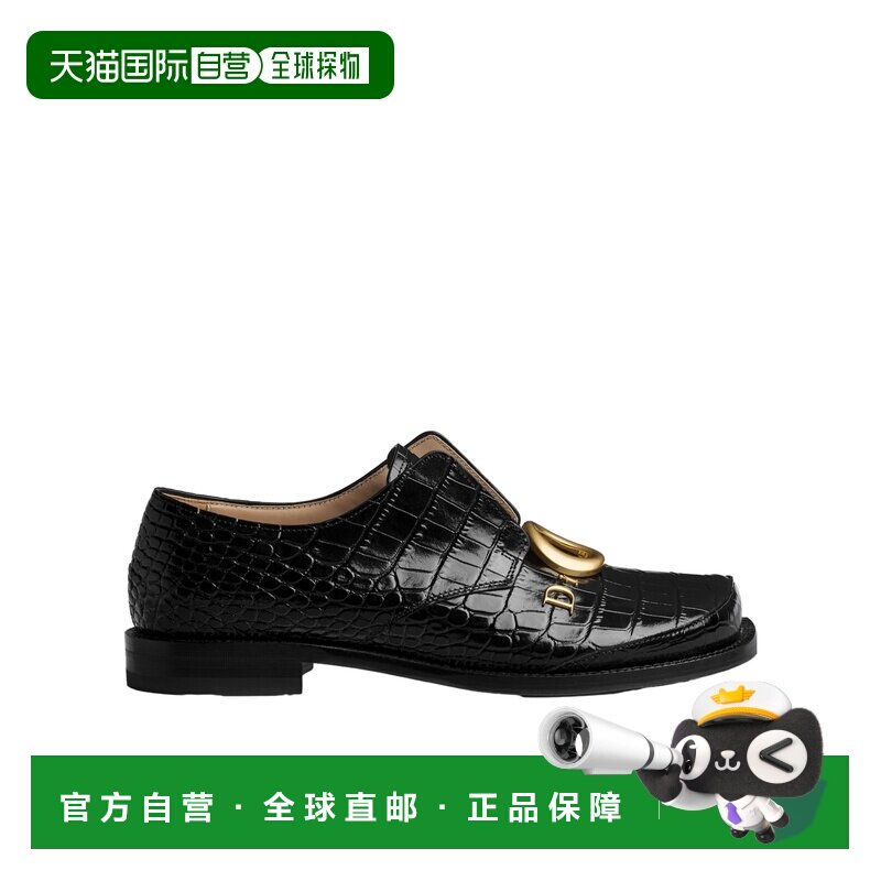 香港直邮Dior D de Dior 德比鞋 KCF208VCR单鞋乐福鞋皮鞋一脚蹬