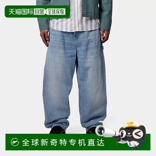 牛仔 欧洲直邮Carhartt Wip 男士 蓝色棉休闲裤