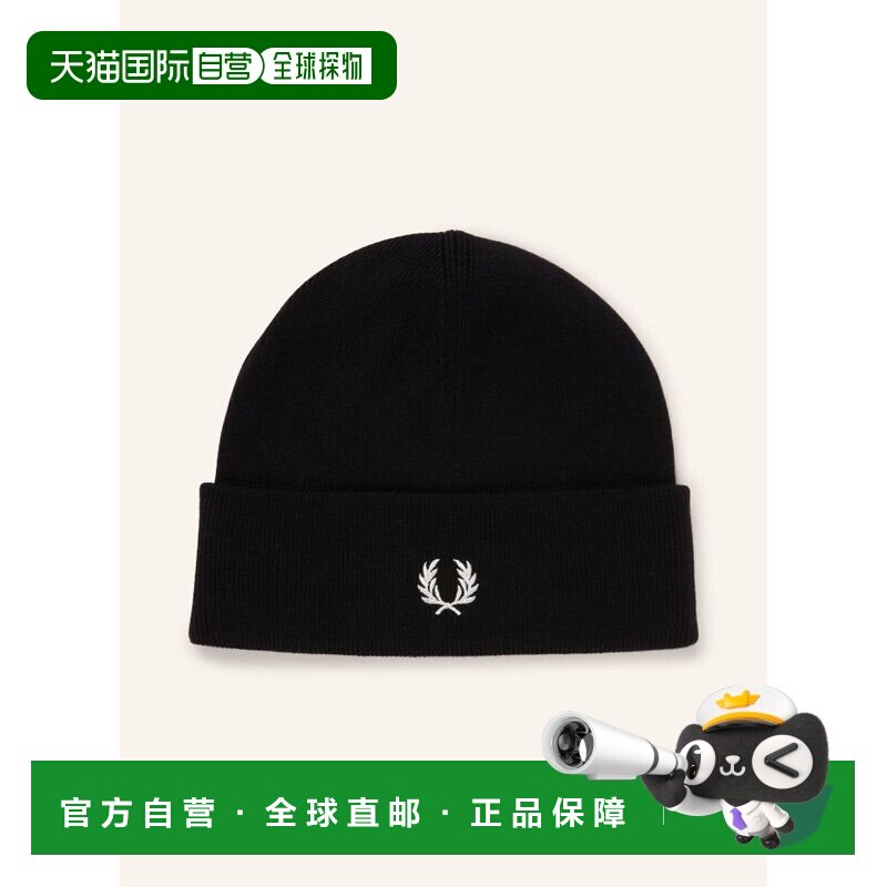 1h可退 欧洲直邮FRED PERRY 男士帽子 100321855413000 CO 黑色 H图片