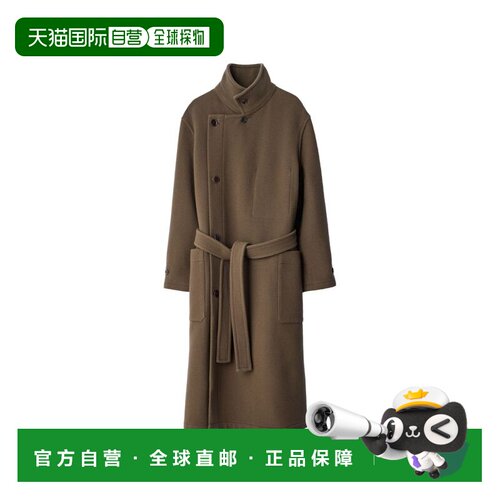 1h可退 香港直邮LEMAIRE 男士大衣 CO1037LF1116610 AW2026 绿色