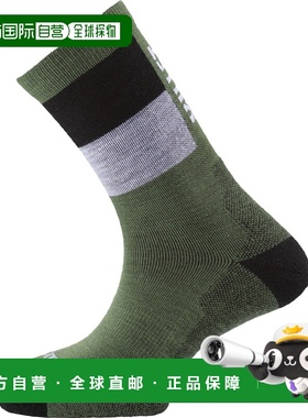 自营欧洲直邮Millet觅乐 SENECA MID 中筒袜 绿色