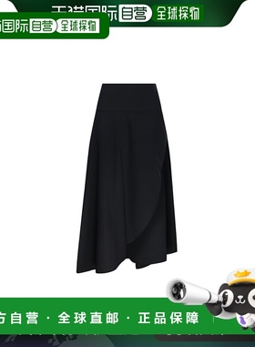 欧洲直邮ALAIA 女士半身裙AA9J05616T615995羊毛a字裙