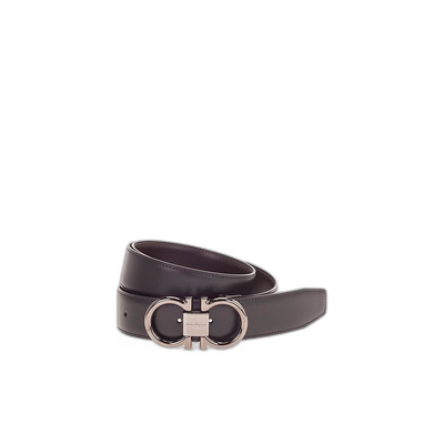 香港直邮Salvatore Ferragamo Double Gancio扣环腰带 679938皮带