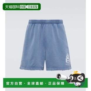 1h可退 香港直邮Balenciaga 巴黎世家 男士 Political 运动棉质抓