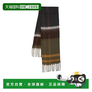 休闲高级感正品 LSC0293TN11时尚 徽标流苏围巾 香港直邮Barbour