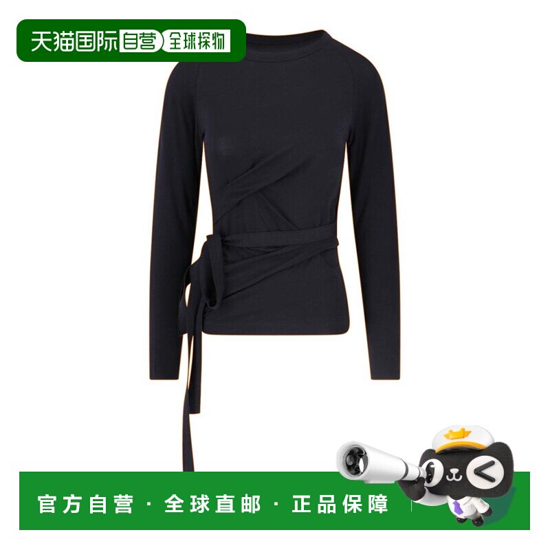 1h可退 香港直邮Y-3 女士外套 JD6003 AW2025 黑色 长袖T恤