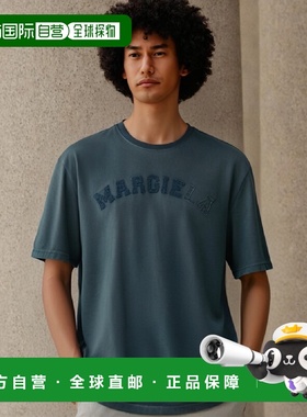 香港直邮Maison Margiela 徽标厚平纹针织 T 恤 S50GC0685S23883