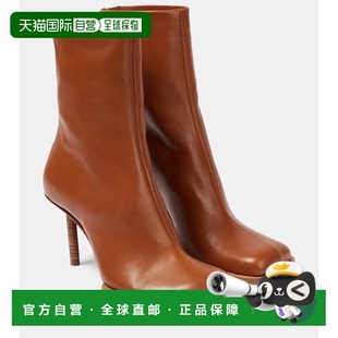 女士 CARRE LES ROND 皮质短靴女靴 BOTTINES 香港直邮Jacquemus