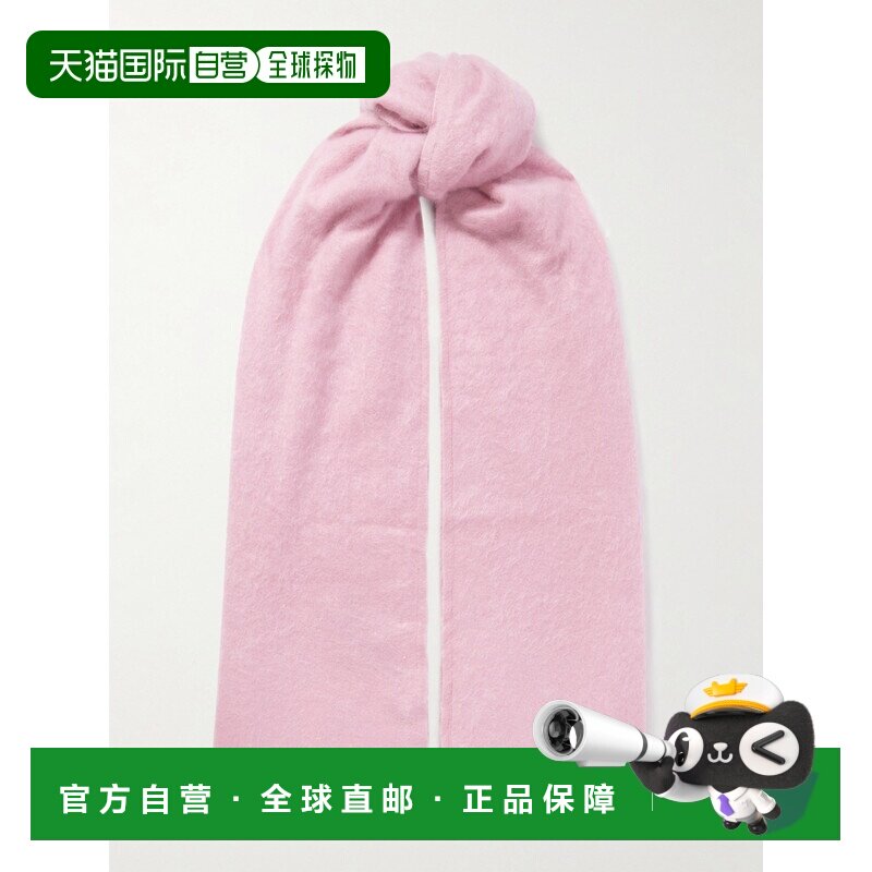 香港直邮LISA YANG 女士 磨毛羊绒围巾 4024511 pink粉色 舒适时
