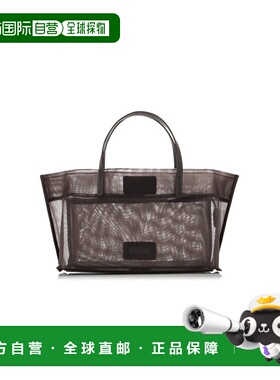 1h可退 香港直邮Staud 女士 Christos 迷你网纱手提包 brown棕色