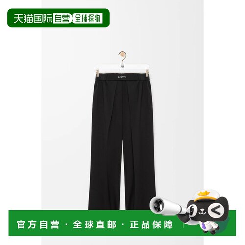 1h可退 香港直邮LOEWE 女士休闲裤 S359Y04XJD1100BLACK AW2026