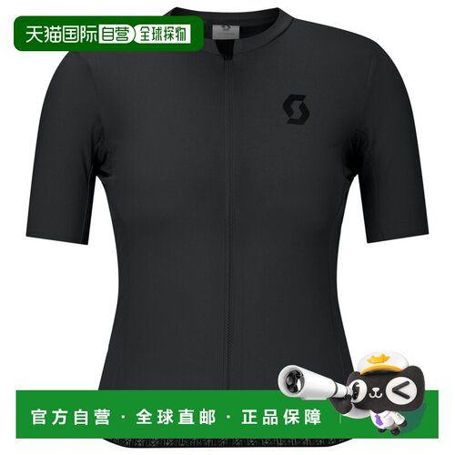 欧洲直邮SCOTT 女士户外T恤 1562864BLACK CO 黑色