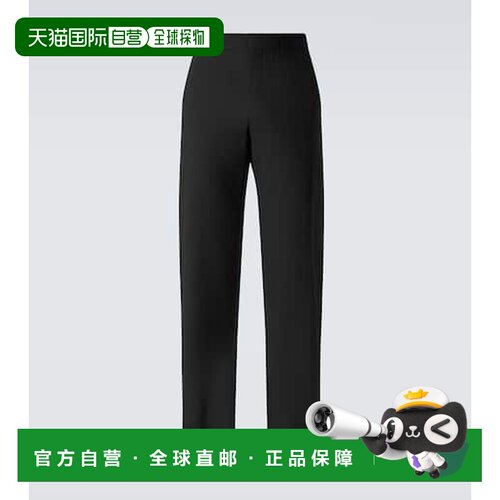 1h可退 香港直邮Gucci 古驰 男士 GG suit 长裤 black黑色 舒适时