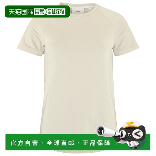 1h可退 欧洲直邮CRAFT 女士T恤 9163612PLASTER CO 米白色