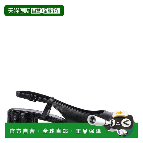 香港直邮Tory Burch 托里 伯奇 女士 圆头高跟鞋单鞋 160256