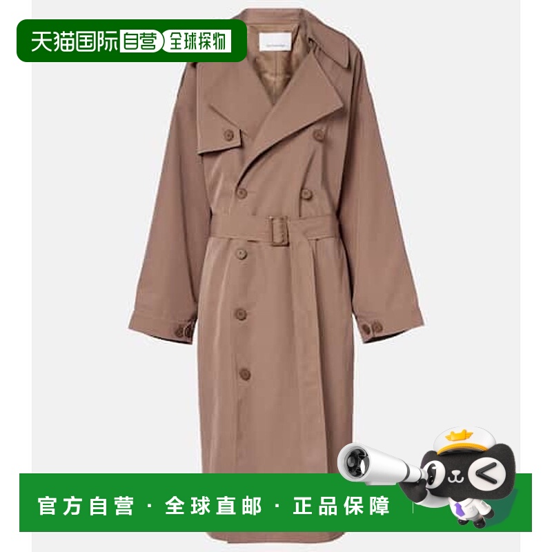 1h可退 香港直邮The Frankie Shop 女士 Mavis 风衣 beige米色 舒