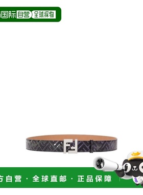 香港直邮Fendi FF搭扣徽标腰带 7C0404AHUT