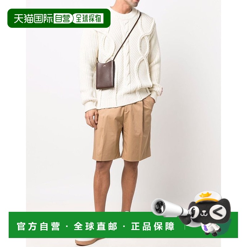 香港直邮Golden Goose Deluxe Brand logo百慕大短裤 GMP01057P00