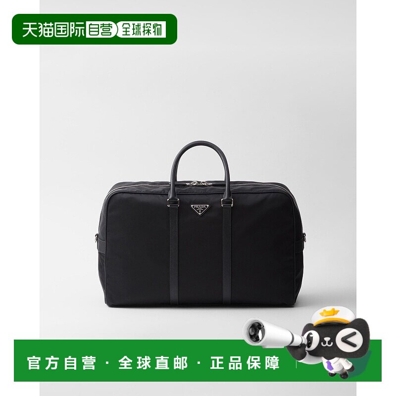 欧洲直邮PRADA（2025 年新品）Re-Nylon 和 Saffiano 皮革运动包