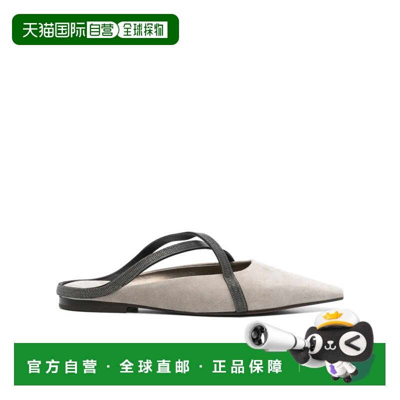 1h可退 香港直邮女士 方头穆勒鞋 25SS,女鞋,时装凉鞋,淘宝优惠券,粉丝福利购,淘宝优惠卷