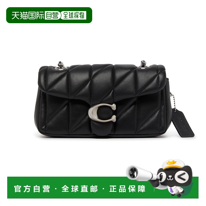 1h可退 香港直邮Coach 蔻驰 女士 Tabby 20 绗缝单肩包 UEUN9BLKZ