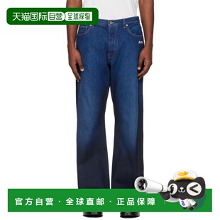 1h可退 香港直邮off-white 男士 海军蓝 Spray Diagonal Relax 牛