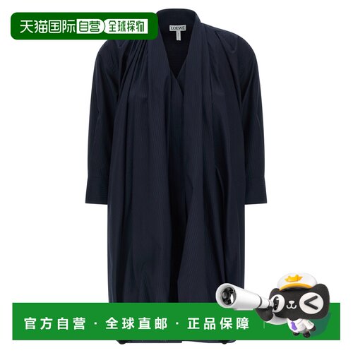 1h可退 香港直邮LOEWE 女士大衣 S540Y09XTU5110 SS2026 蓝色 棉