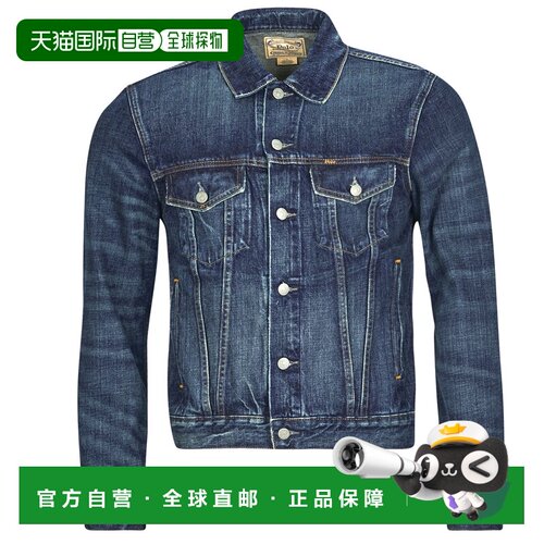 欧洲直邮polo ralph lauren  男衣服 春夏2025 牛仔外套 ICON TRU