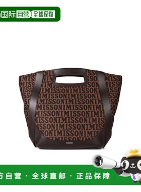 1h可退 香港直邮MISSONI 米索尼 女士 徽标可购物购物包 AS22SX0F