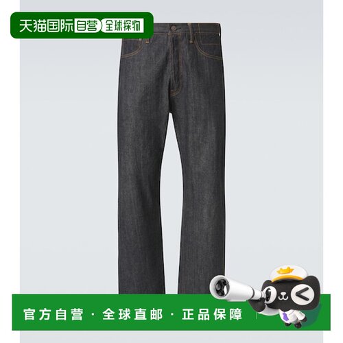 香港直邮Visvim 维斯维木 男士 Social Sculpture 直筒牛仔裤