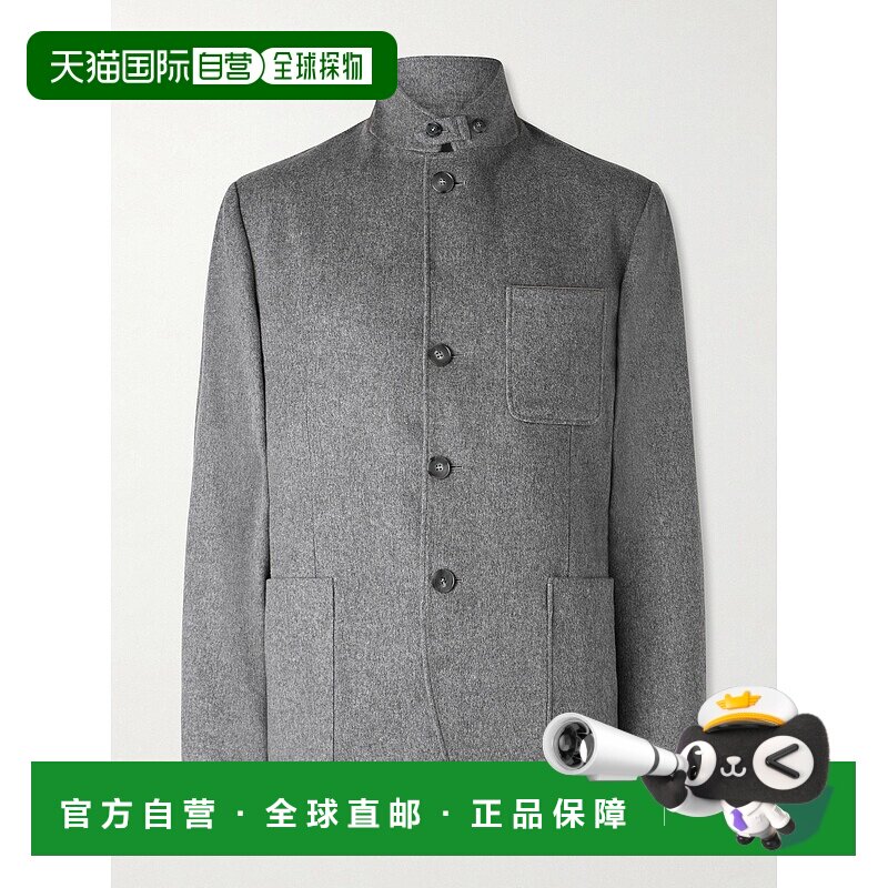 1h可退 香港直邮Canali 康钠丽 男士 羊绒夹克 CX05986E31020H111