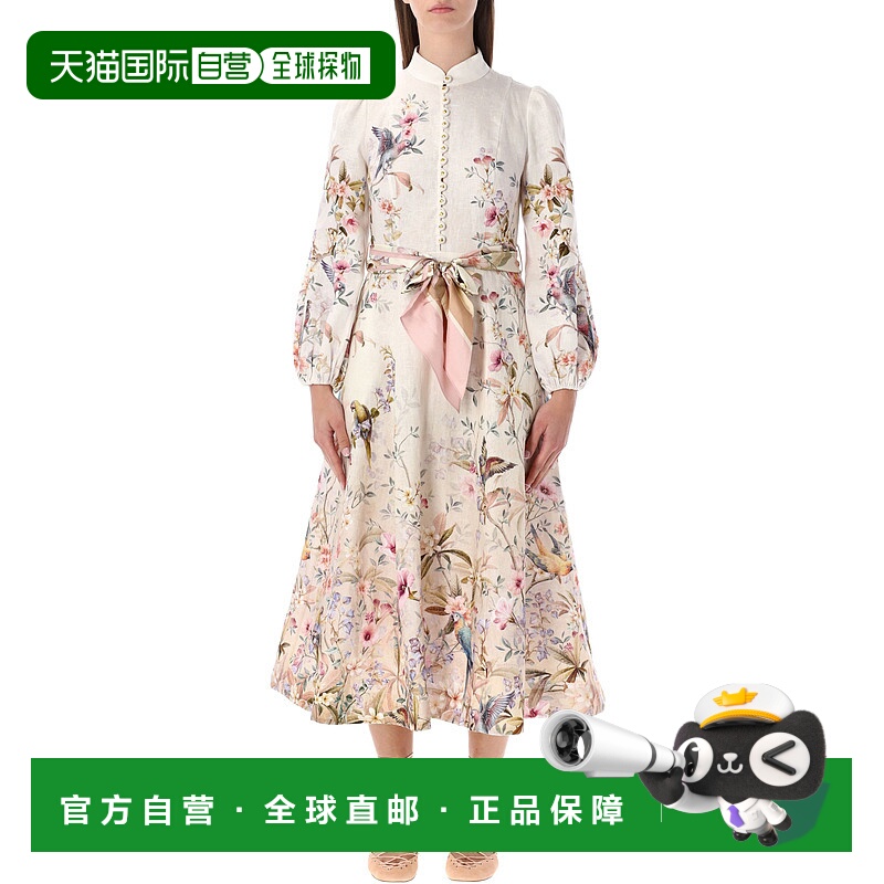 1h可退 欧洲直邮zimmermann 女士 连衣裙蓬蓬裙