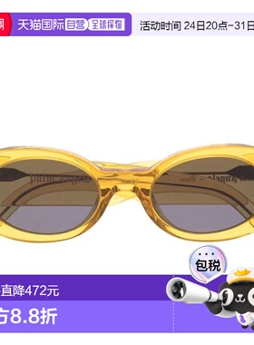 1h可退 香港直邮Palm Angels 棕榈天使 女士 SPIRIT 椭圆形太阳眼