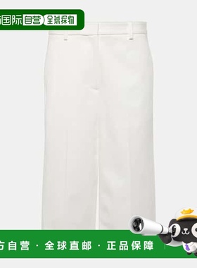 香港直邮NILI LOTAN 女士 Erza 棉质百慕大短裤 white白色 舒适时