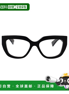 1h可退 香港直邮Gucci 古驰 女士 几何平光镜 GG1847O black黑色