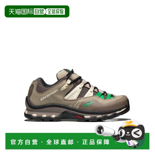 1h可退 香港直邮Salomon S/Lab XT-QUEST2 男士灰褐色复古低帮徽