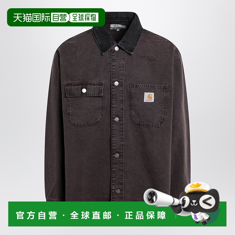 香港直邮CARHARTT WIP 男士 Mitch Palisander/Black 衬衫式夹克