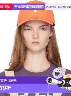 1h可退 香港直邮CARHARTT WIP 女士 橙色 Madison Logo 棒球帽 I0