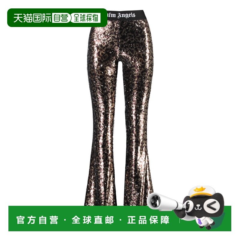 1h可退 香港直邮Palm Angels 棕榈天使 女士 珠片裤子 PWCA129F23,女装/女士精品,休闲裤,淘宝优惠券,粉丝福利购,淘宝优惠卷