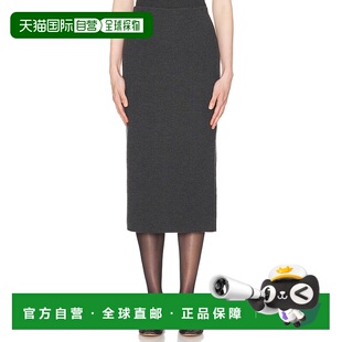 1h可退 香港直邮The Row 女士 Ikko 半身裙 8557Y498 grey灰色 舒