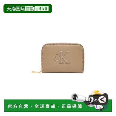 1h可退 香港直邮CALVIN KLEIN 女士钱包 LV04F1154GRAJ AW2026 浅