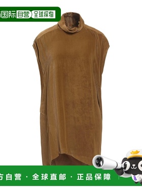 香港直邮rick owens 瑞克 欧文斯 女士 上衣 yellow黄色 舒适时尚