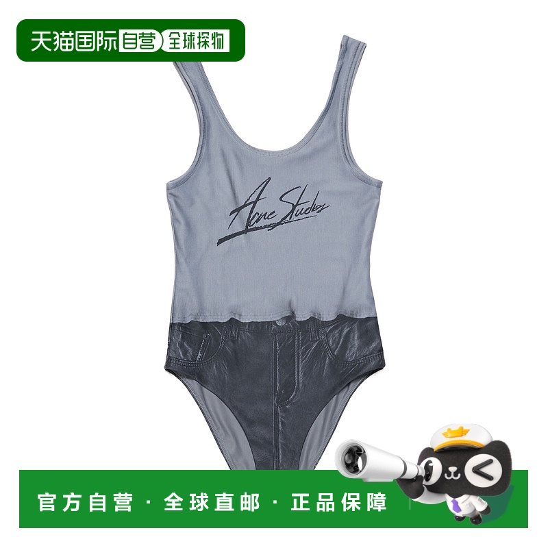 香港直邮Acne Studios 徽标无袖连体泳衣 AJ0011