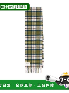 香港直邮Barbour 格纹围巾 USC0001潮流休闲时尚保暖高级感正品