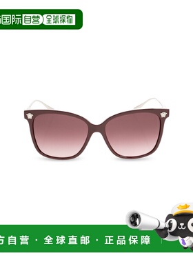 香港直邮VERSACE 女士太阳镜 0VE4507U054648H CO 酒红色 Sunglas